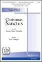 Christmas Sanctus SATB choral sheet music cover